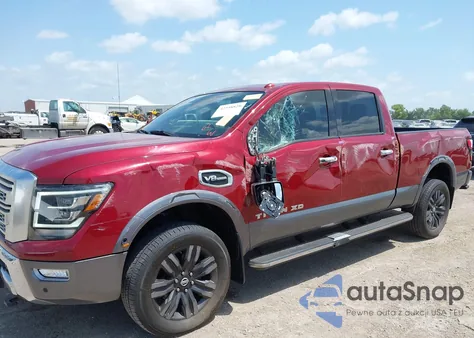 2021 Nissan Titan Xd Platinum Reserve 4X4 из США, поврежденный, VIN 1N6AA1FBXMN516906